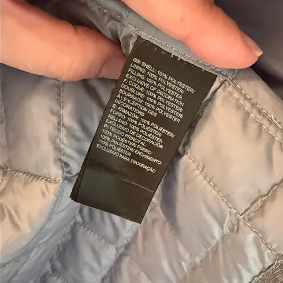 The North Face Women's Gray Thermoball Parka - Picture 7 of 7